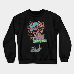 Skull Jaw Dropping Crewneck Sweatshirt